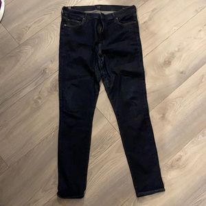 Citizens of humanity dark blue denim. Like new.